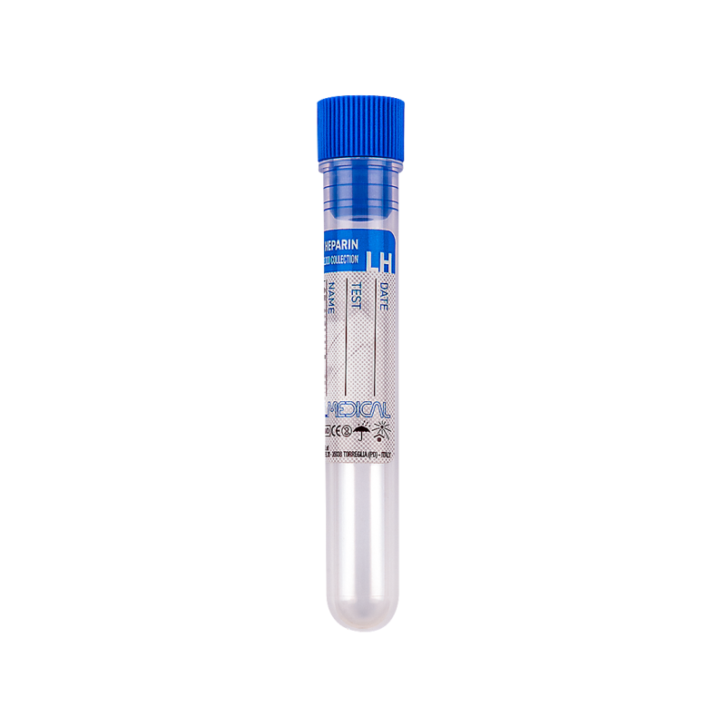 test tube with lithium heparin