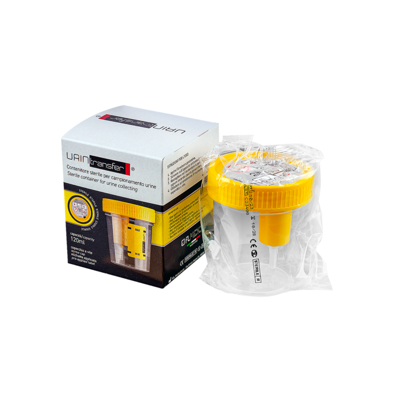 urine container for vacuum tubes (120ml)