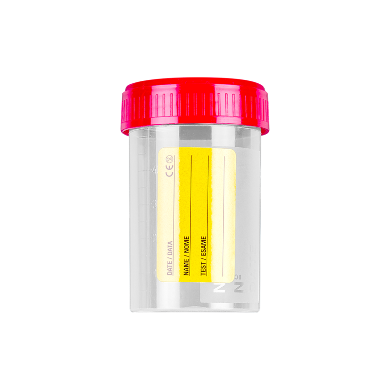 urine container with paper label (60ml)