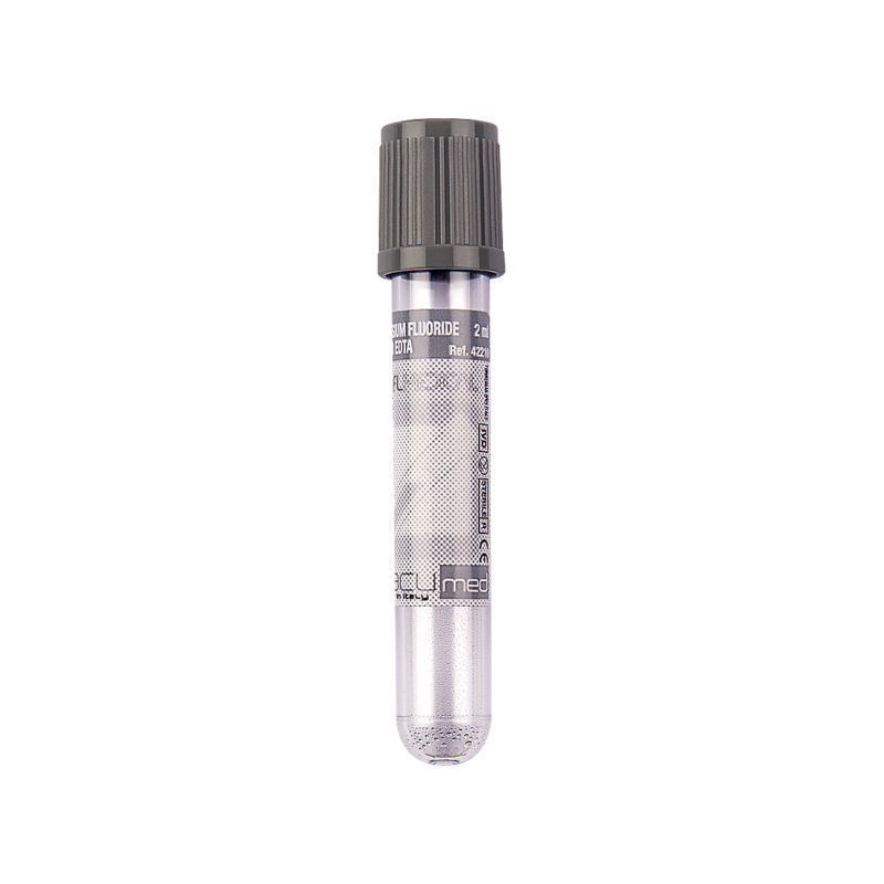 vacumed® vacuum tube with potassium fluoride + k3 edta