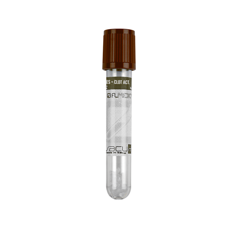 vacumed® vacuum tube with granules separator + clot activator