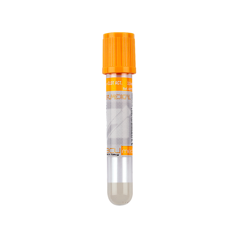 vacumed® vacuum tube with gel separator + clot activator