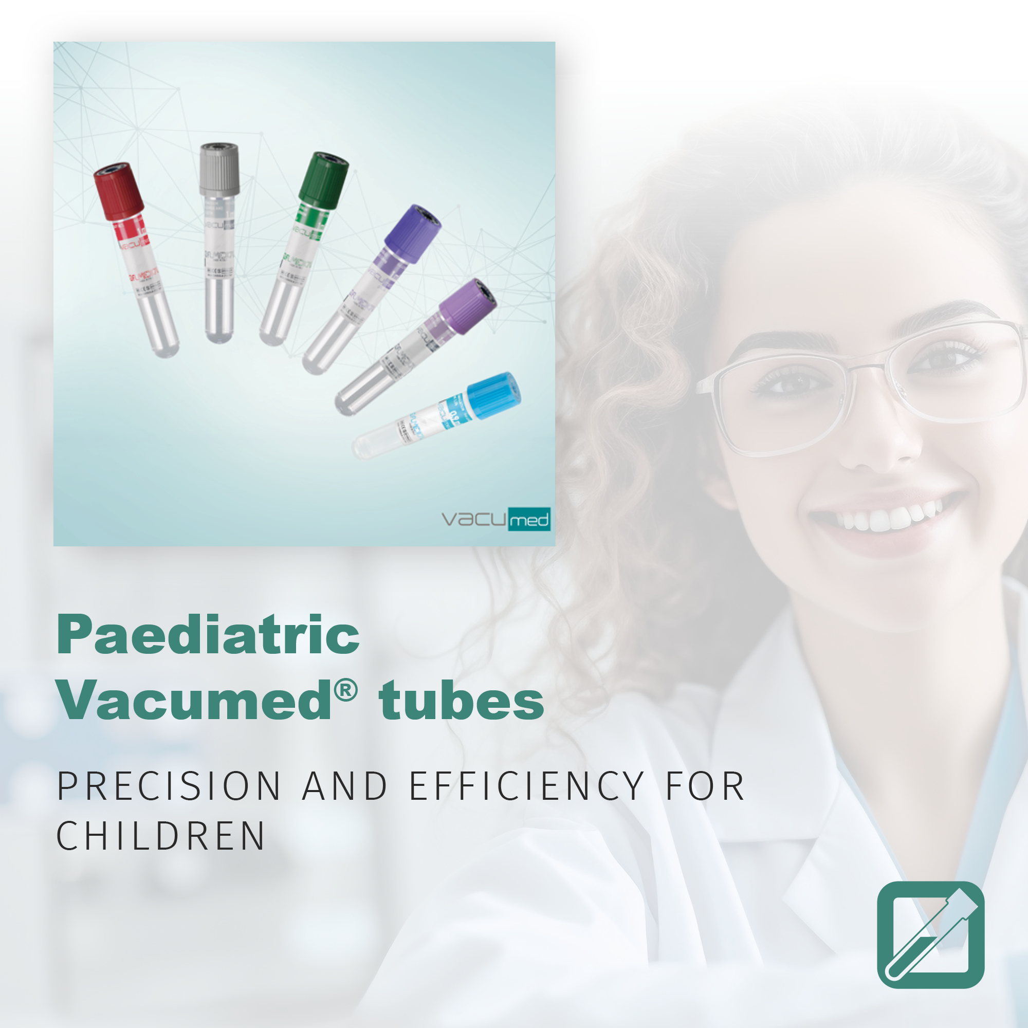 Paediatric Vacumed® tubes: precision and efficiency for children